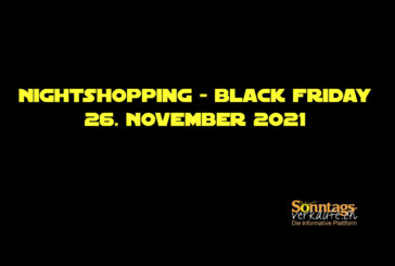 Black Friday, 26. November 2021