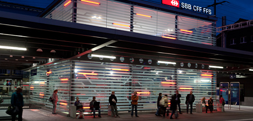 Bild Sonntagsverkäufe - die Plattform für alle Öffnungszeiten - Plattform - Bild Bahnhof Olten